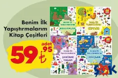 BENİM İLK YAPIŞTIRMALARIM KİTAP ÇEŞİTLERİ